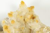 Stunning, Mango Quartz Crystal Cluster - Cabiche, Colombia #188376-5